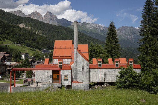 Studio-Museum Augusto Murer, Falcade. Giuseppe Davanzo (1970-1971). . Image © Roberto Conte Studio-Museum Augusto Murer, Falcade. Giuseppe Davanzo (1970-1971). . Image © Roberto Conte