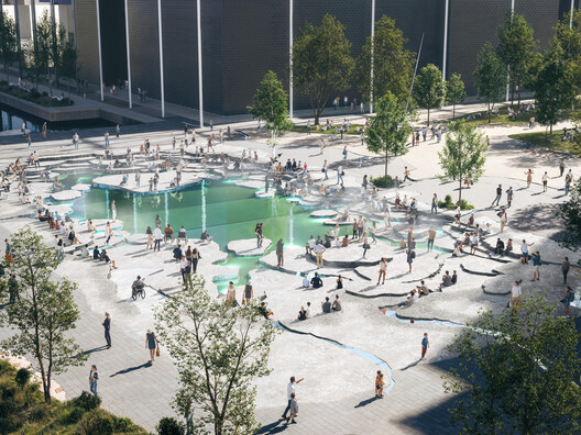 DR Concert Hall plaza. Project render. Image © BIG, Playtime and Ping-Pong Space DR Concert Hall plaza. Project render. Image © BIG, Playtime and Ping-Pong Space