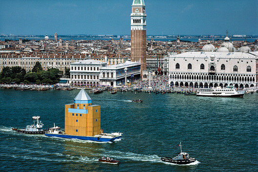 Teatro del Mondo, Venice 1979. Image by Antonio Martinelli Teatro del Mondo, Venice 1979. Image by Antonio Martinelli