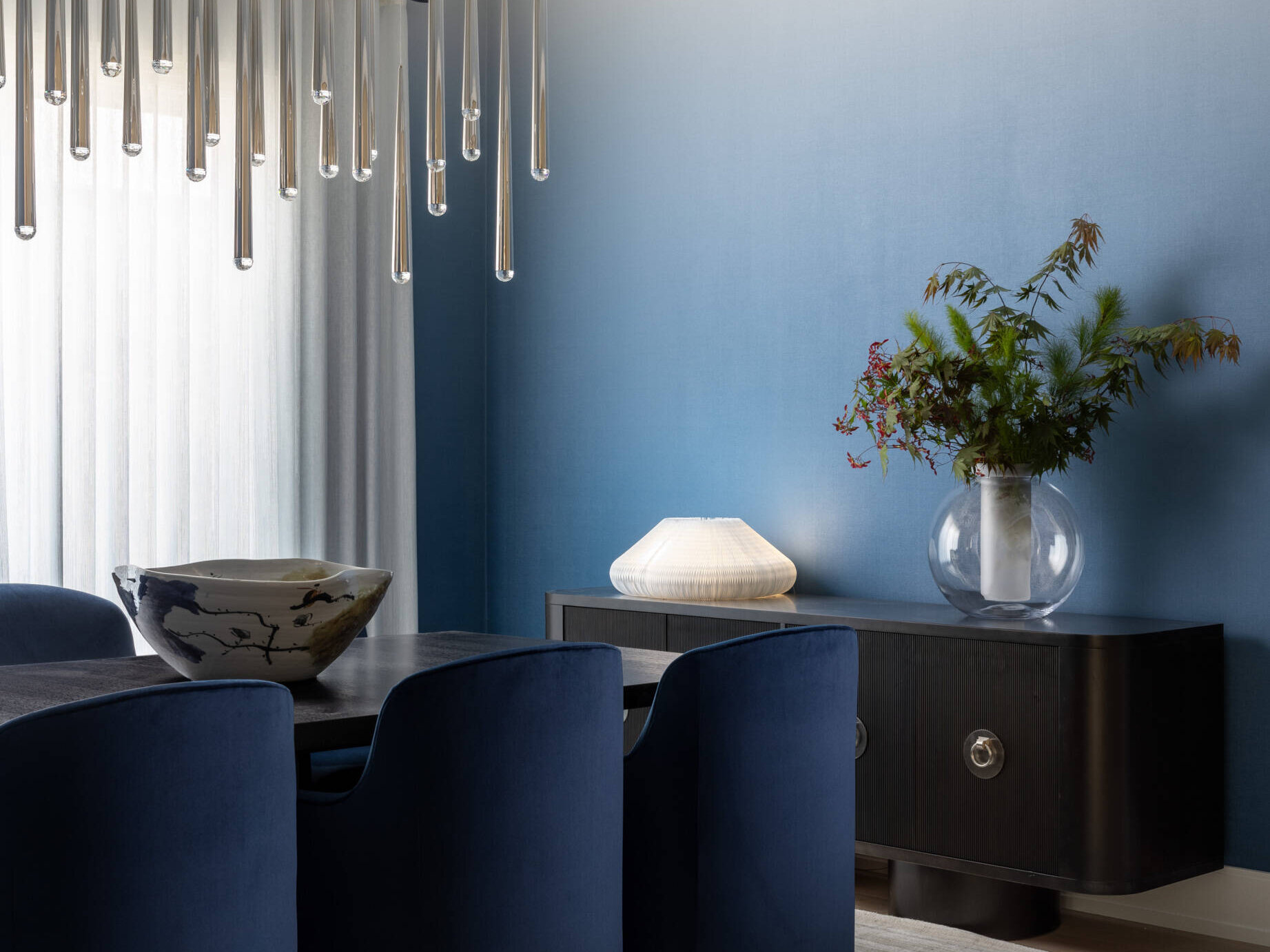 A room-by-room look at a softly styled, soothing modern home